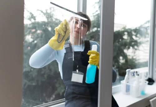 Nettoyage de vitres intérieures et extérieures à Badens